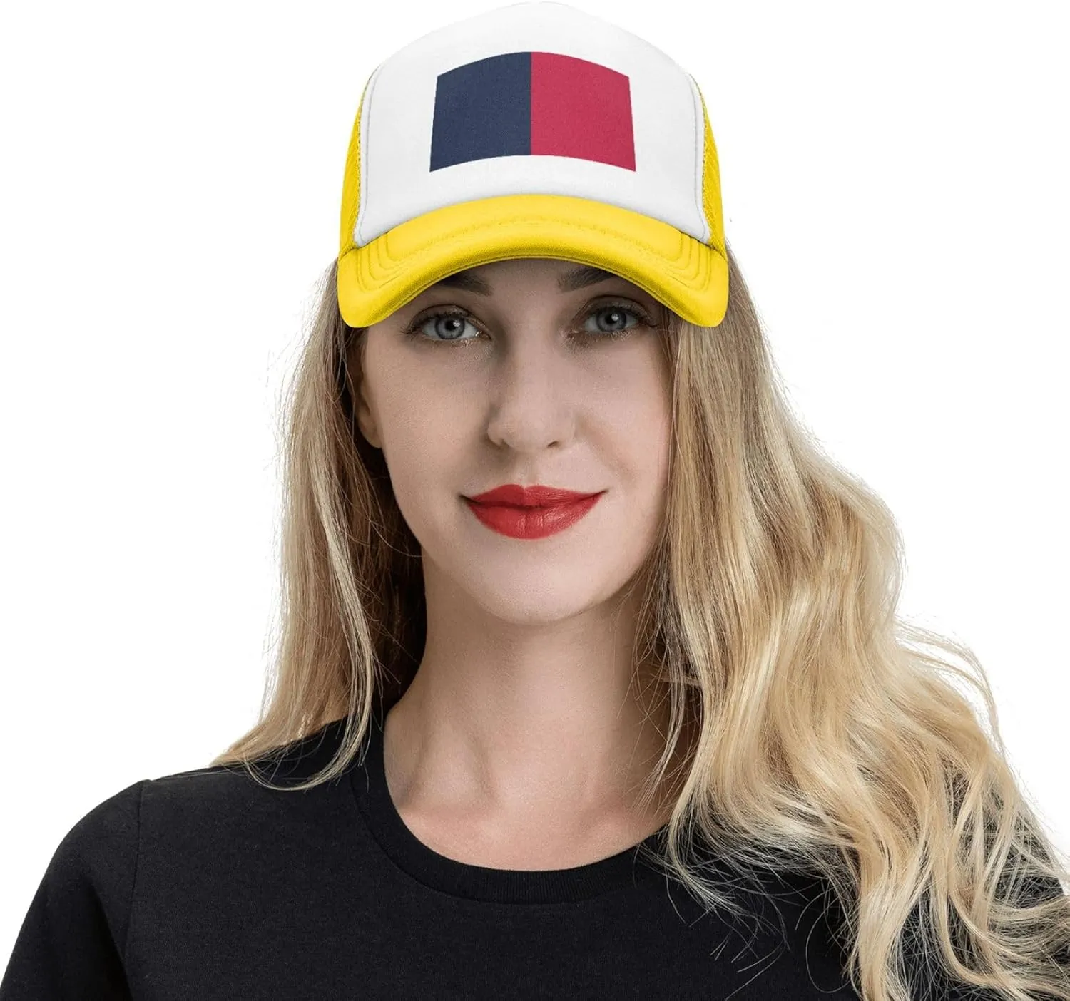 Proposed Flag for Saint Paris, Ohio Baseball Cap for Men Women Adjustable Breathable Mesh Trucker Hat Unisex