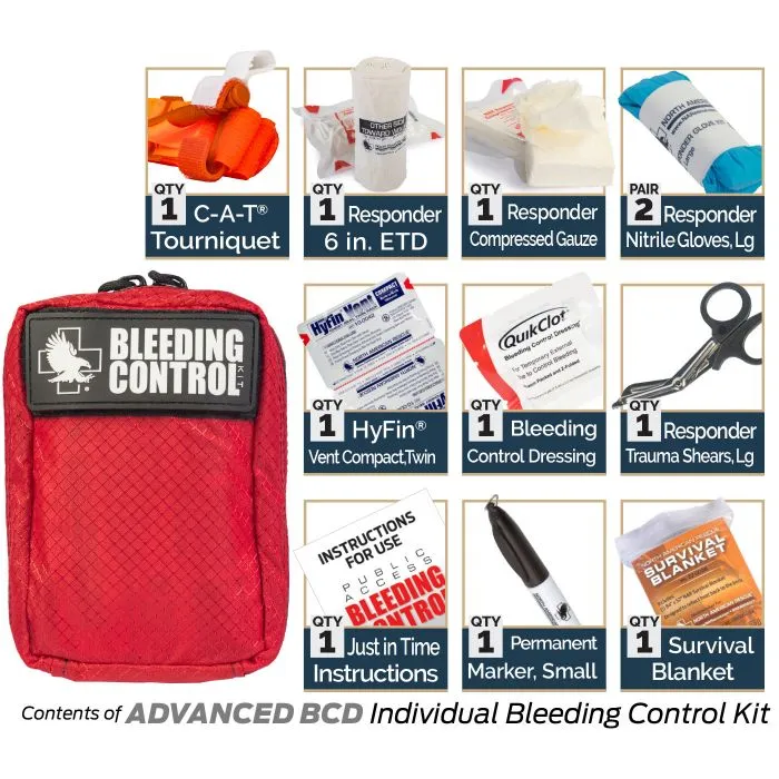 PUBLIC ACCESS BLEEDING CONTROL KITS BY NORTH AMERICAN RESCUE