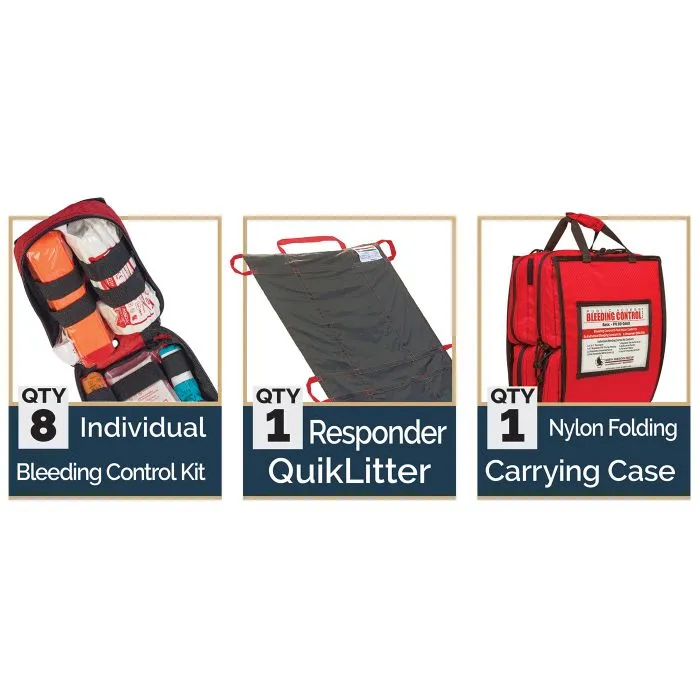 PUBLIC ACCESS BLEEDING CONTROL KITS BY NORTH AMERICAN RESCUE