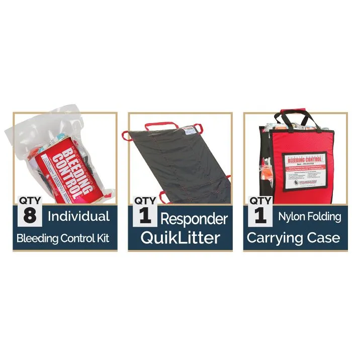 PUBLIC ACCESS BLEEDING CONTROL KITS BY NORTH AMERICAN RESCUE