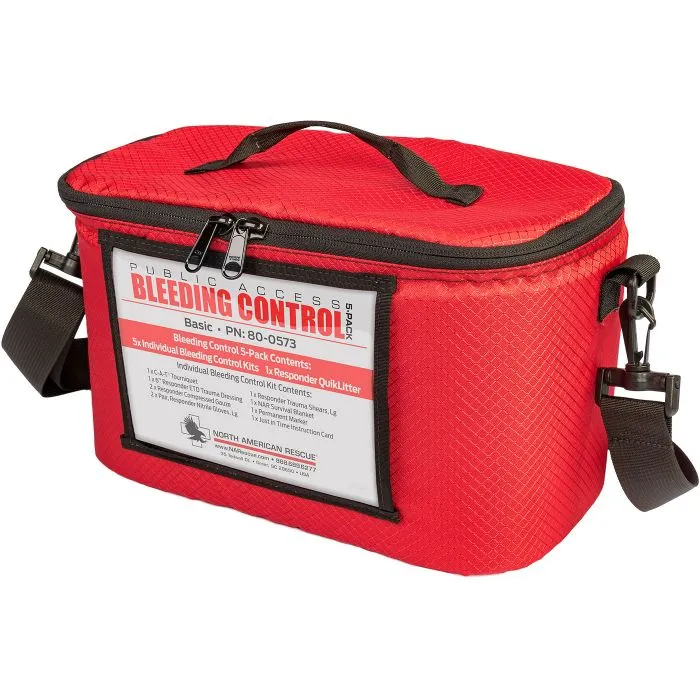 PUBLIC ACCESS BLEEDING CONTROL KITS BY NORTH AMERICAN RESCUE