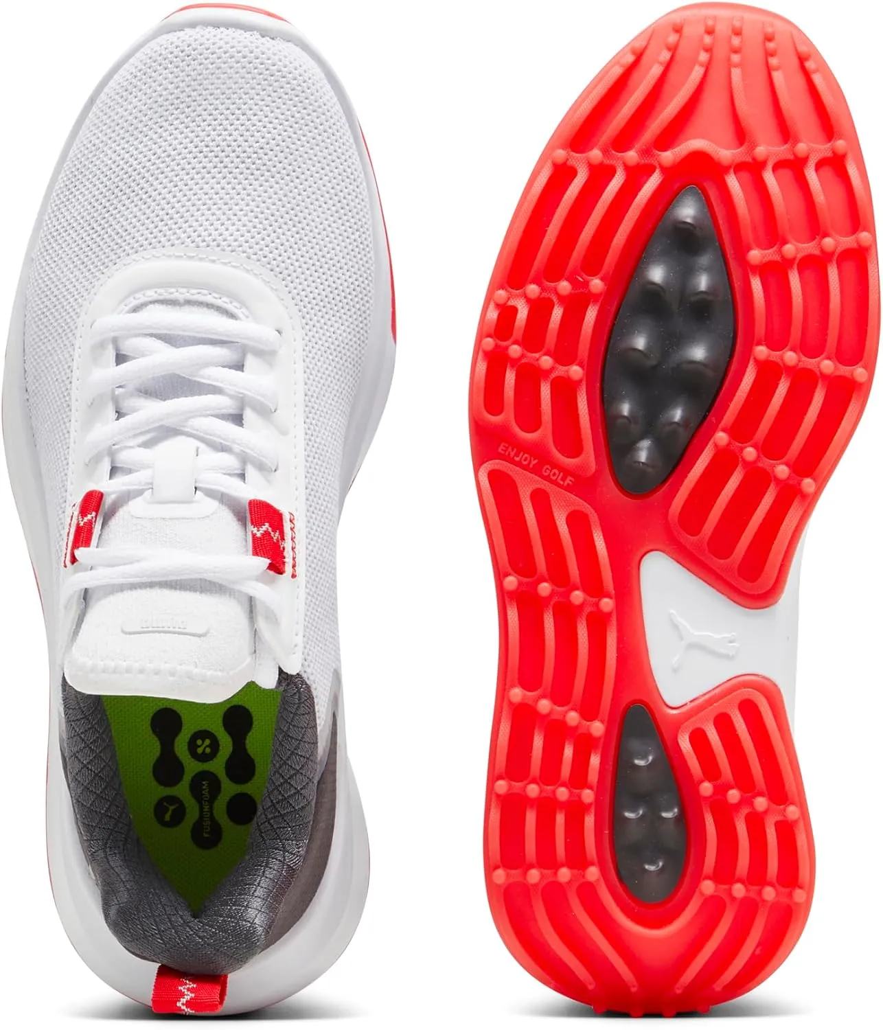 PUMA Unisex-Child Fusion Crush Sport Jr Golf Shoes