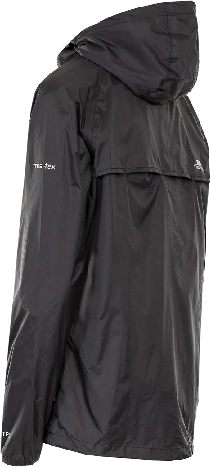 Qikpac Womens Packaway Waterproof Jacket Lightweight Hooded Raincoat