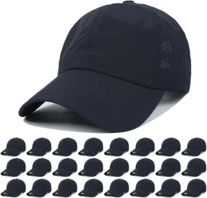 Quick Dry Fit Hats Athletic Baseball Cap Workout Hats for Running Hiking Golf Fishing |UPF 50  Waterproof
