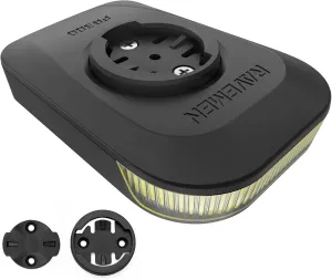 RAVEMEN FR300 Compatible with Garmin/Wahoo Bike Computer, 300 Lumen Warning Flashing 6 Modes Cycling Computer Accessories with Auto On Off, USB C Rechargeable for Road Bike (Patent Protected)