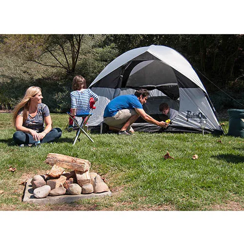 Rendezvous Dome Tent Grey-blk 4p