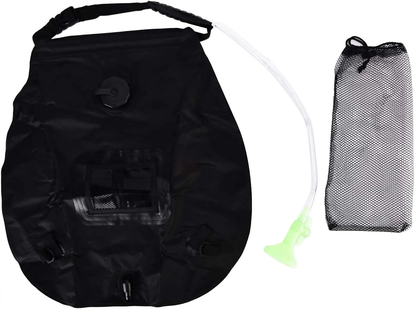 Restokki Shower Bag Retractable Non Toxic Environmentally Friendly High Bearing Portable Solar Shower Bag for Camping Travel