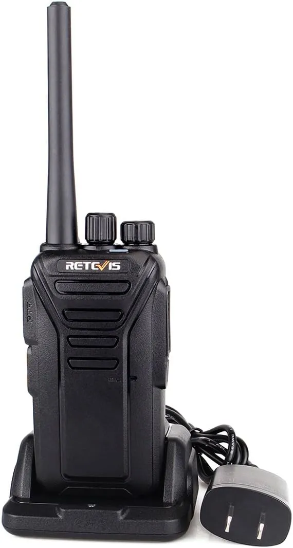Retevis RT27 2 Way Radio Rechargeable,Long Range Two Way Radios,Walkie Talkie for Adults,USB Charging,for Gift Road Trip Camping Hiking Biking(1 Pack)
