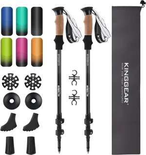Retractable Hiking Poles: Lightweight, Durable, Grip Comfort