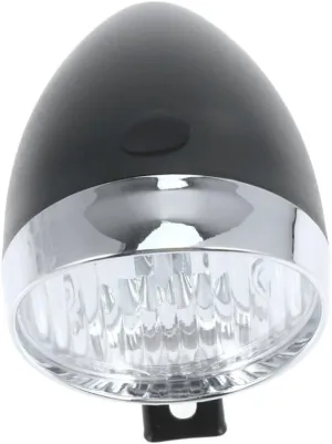 Retro Vintage Bike Headlight 3 Led Cycling Light Waterproof Feature for Nighttime Rides