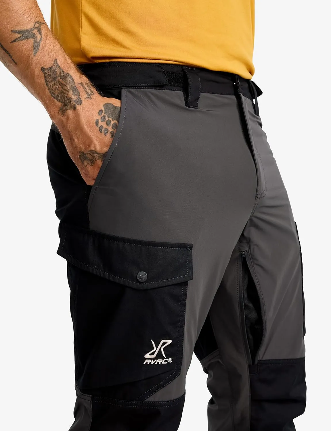 RevolutionRace Rambler Lightweight Pro Pants for Men, Lightweight Outdoor and Hiking Pants