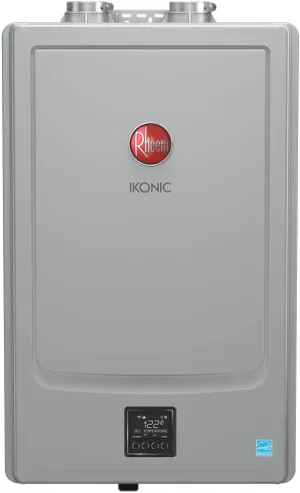 Rheem IKONIC RECTGH-SR11iP Super High Efficiency Condensing Tankless Liquid Propane Water Heater with Recirculation, 11.2 GPM
