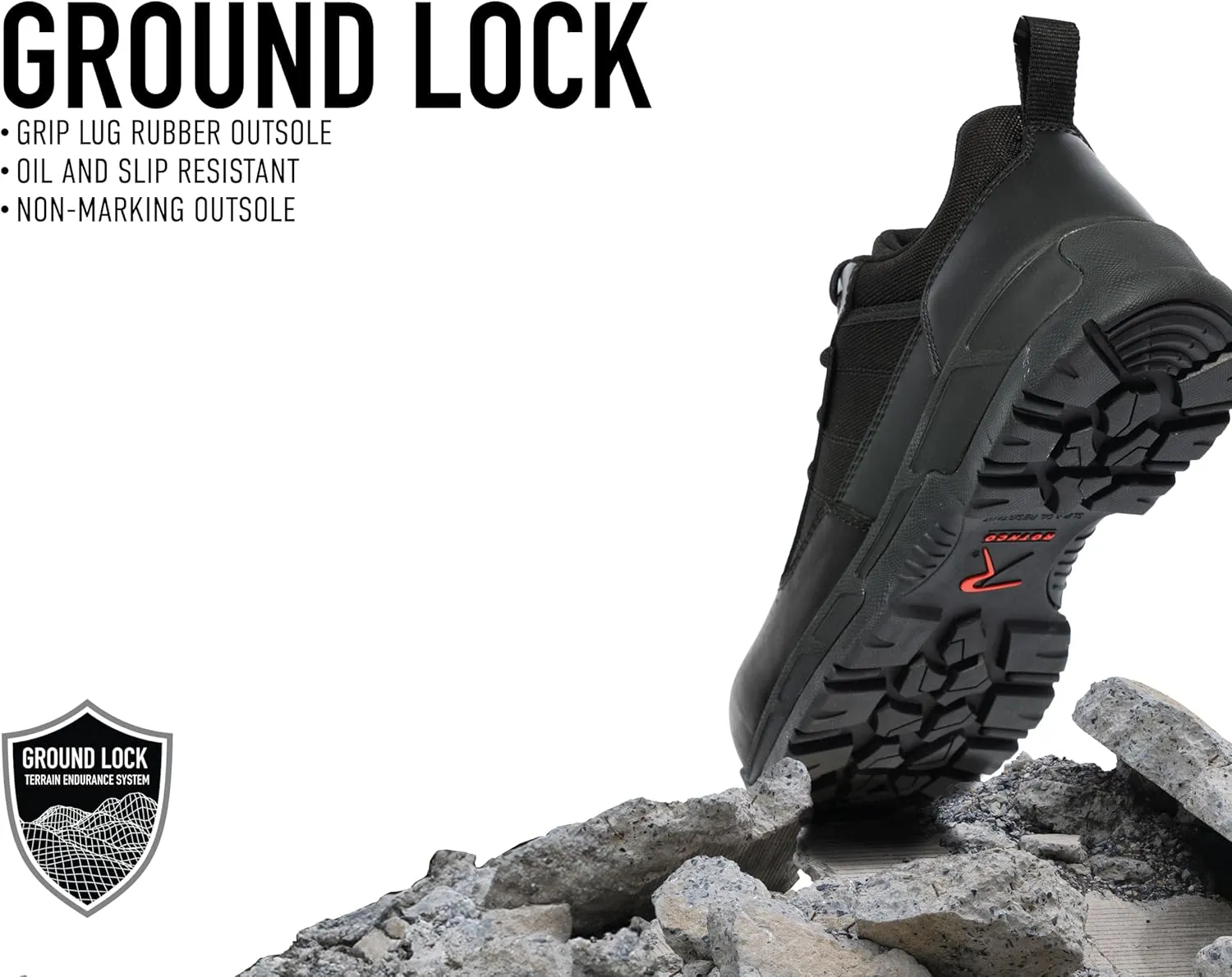 Rothco Guardian Tactical Shoe – 4 Inch – Waterproof & Lightweight Sneakers for Public Safety, EMTs, and More