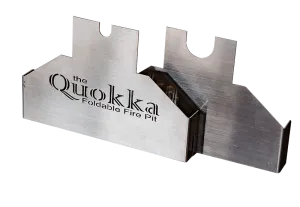 Rotisserie Brackets for the Quokka Folding Fire Pit