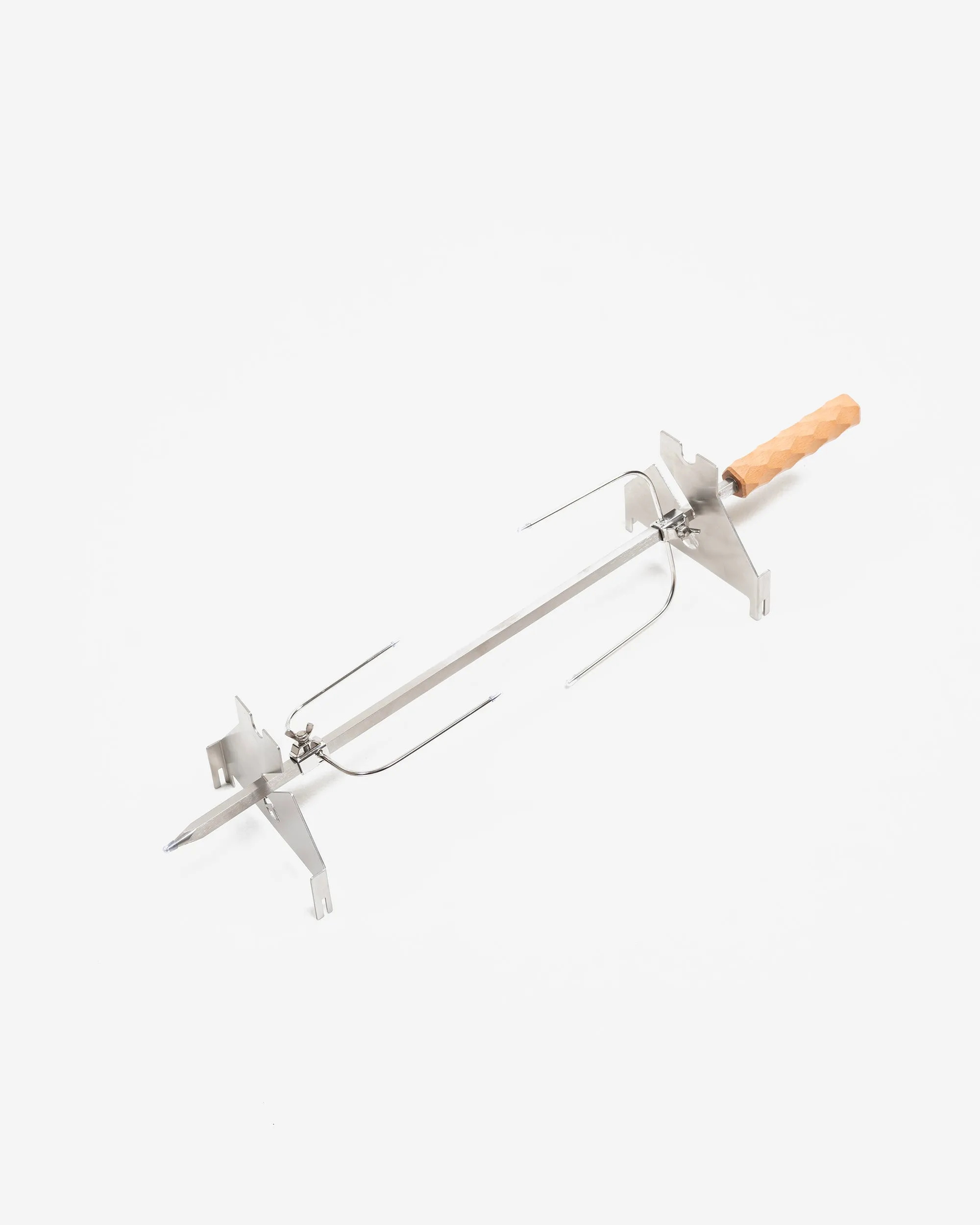 Rotisserie Spit-Roasting Rack for Takibi Firepit