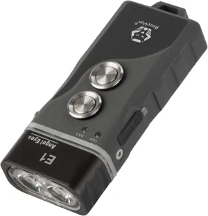 RovyVon E1 EDC Flashlight High Lumen Rechargeable, 700 Lumen Dual Power AAA Keychain Flashlights with Lockout Mode, Waterproof for Daily Use, Camping
