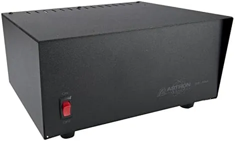 RS-35A-AP Desktop 13.8VDC Linear Power Supply with Anderson Power Poles, 35A Peak, 25A Continuous