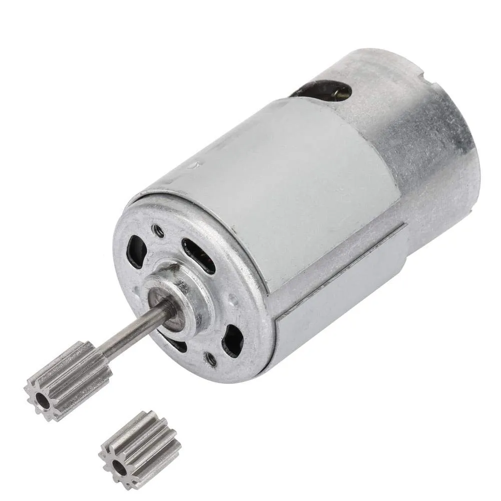 RS550 6V Micro Motor Motor High Speed for Electric Toy Car Children Motorcycle with 2pcs Tooth Head(550-20000) gear motor small motor low rpm electric motor