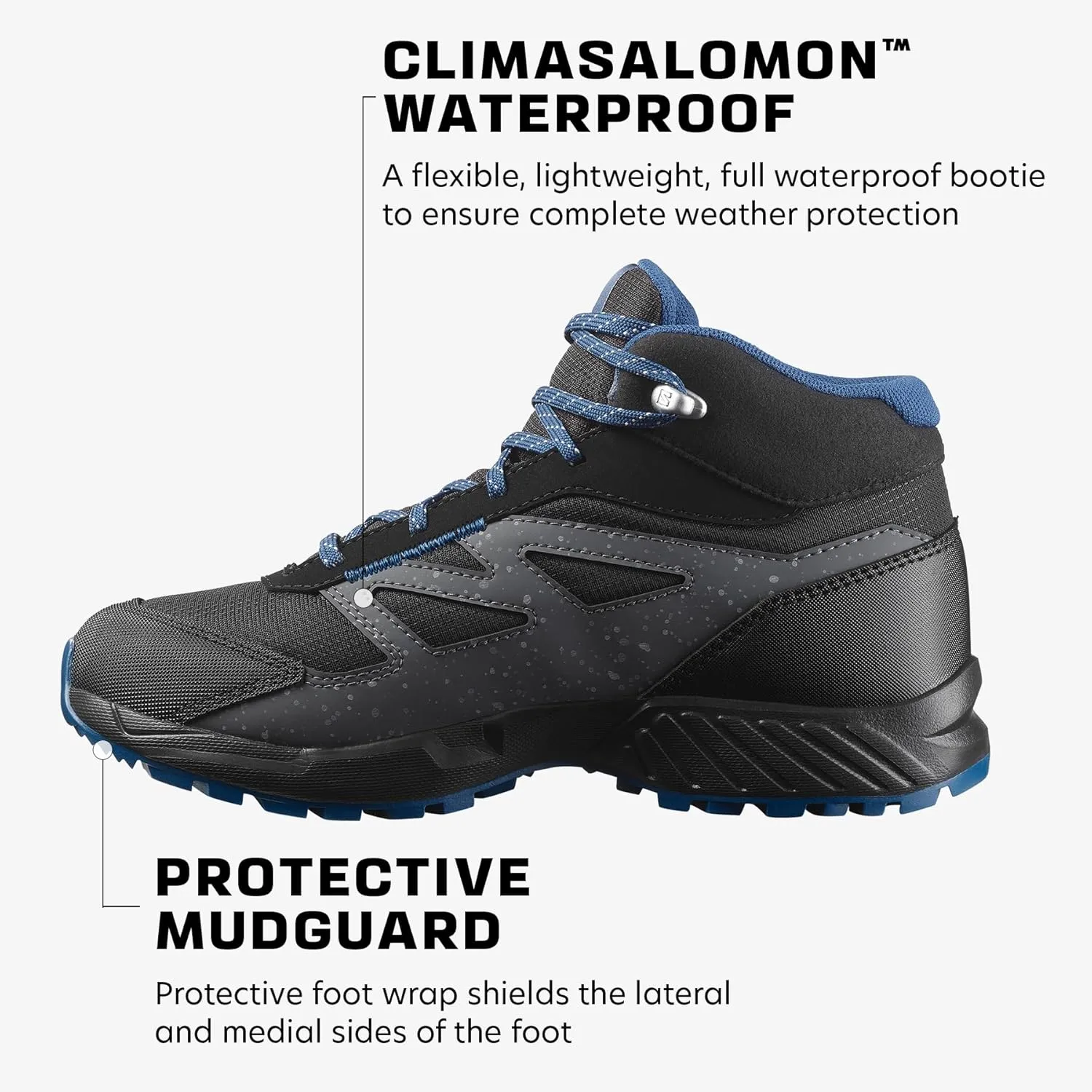 Salomon Unisex Junior Outway Mid Climasalomon Waterproof Trail Shoes for Kids