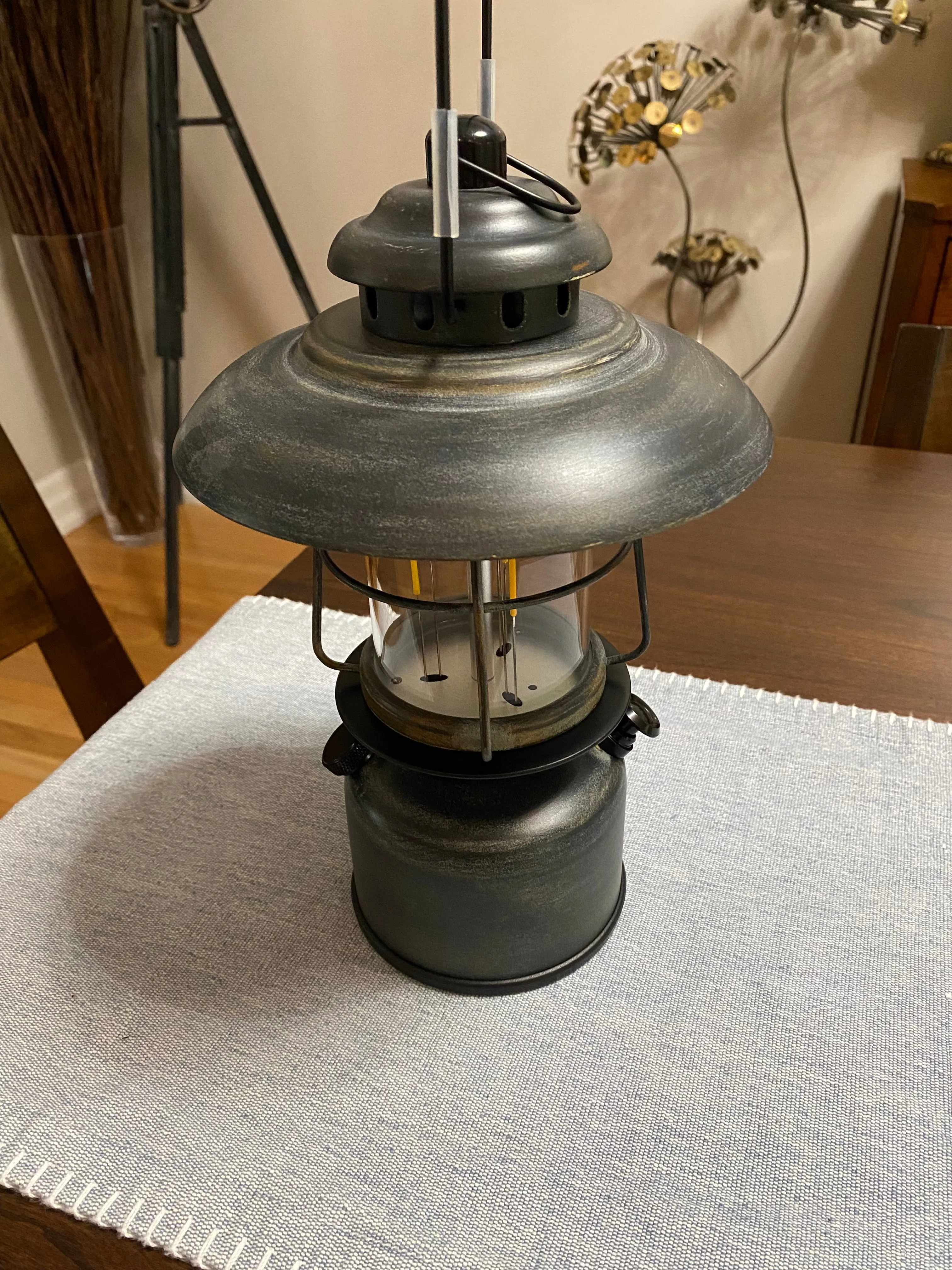 Saturn camping Lantern by Peterson Housewares & Artwares