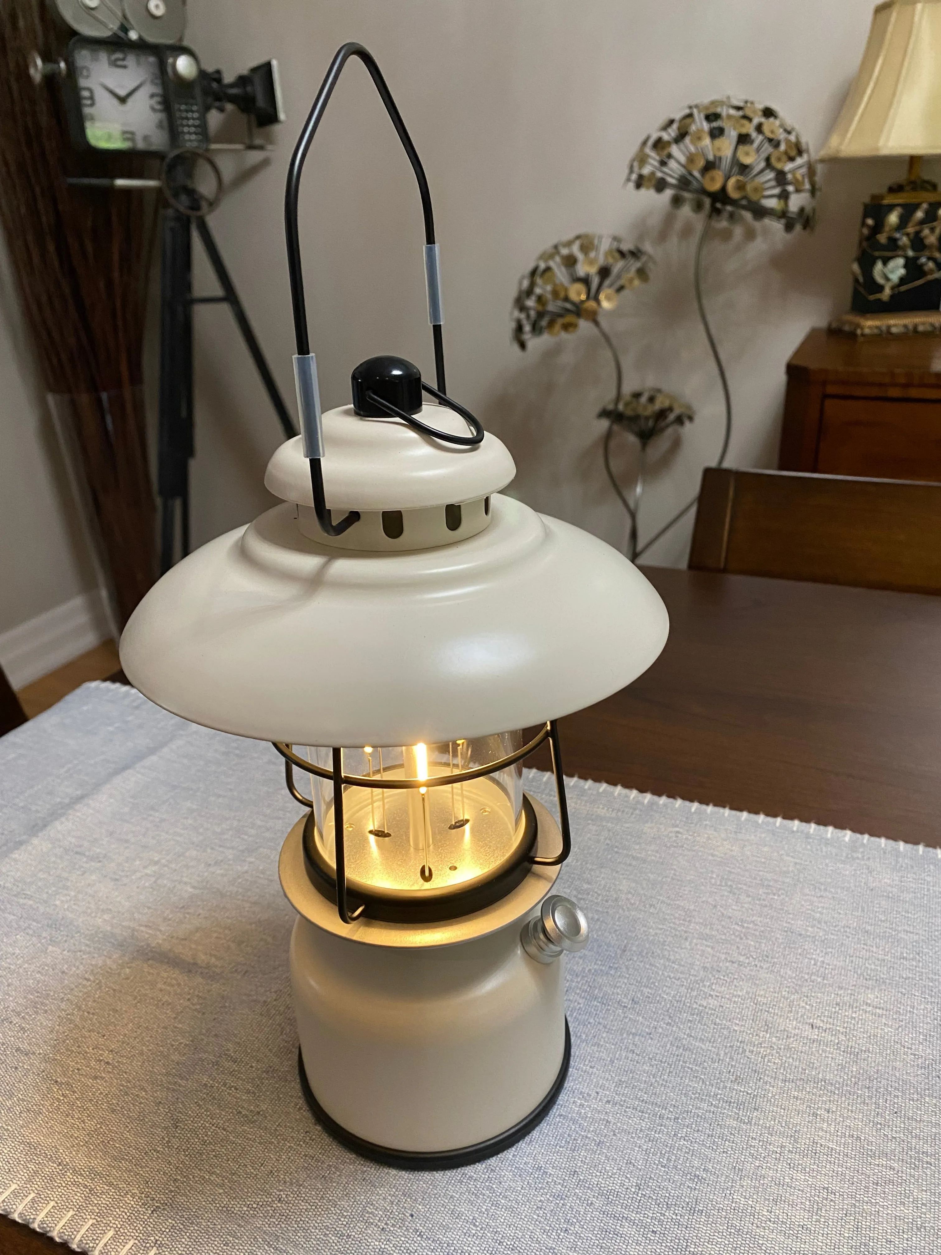 Saturn camping Lantern by Peterson Housewares & Artwares