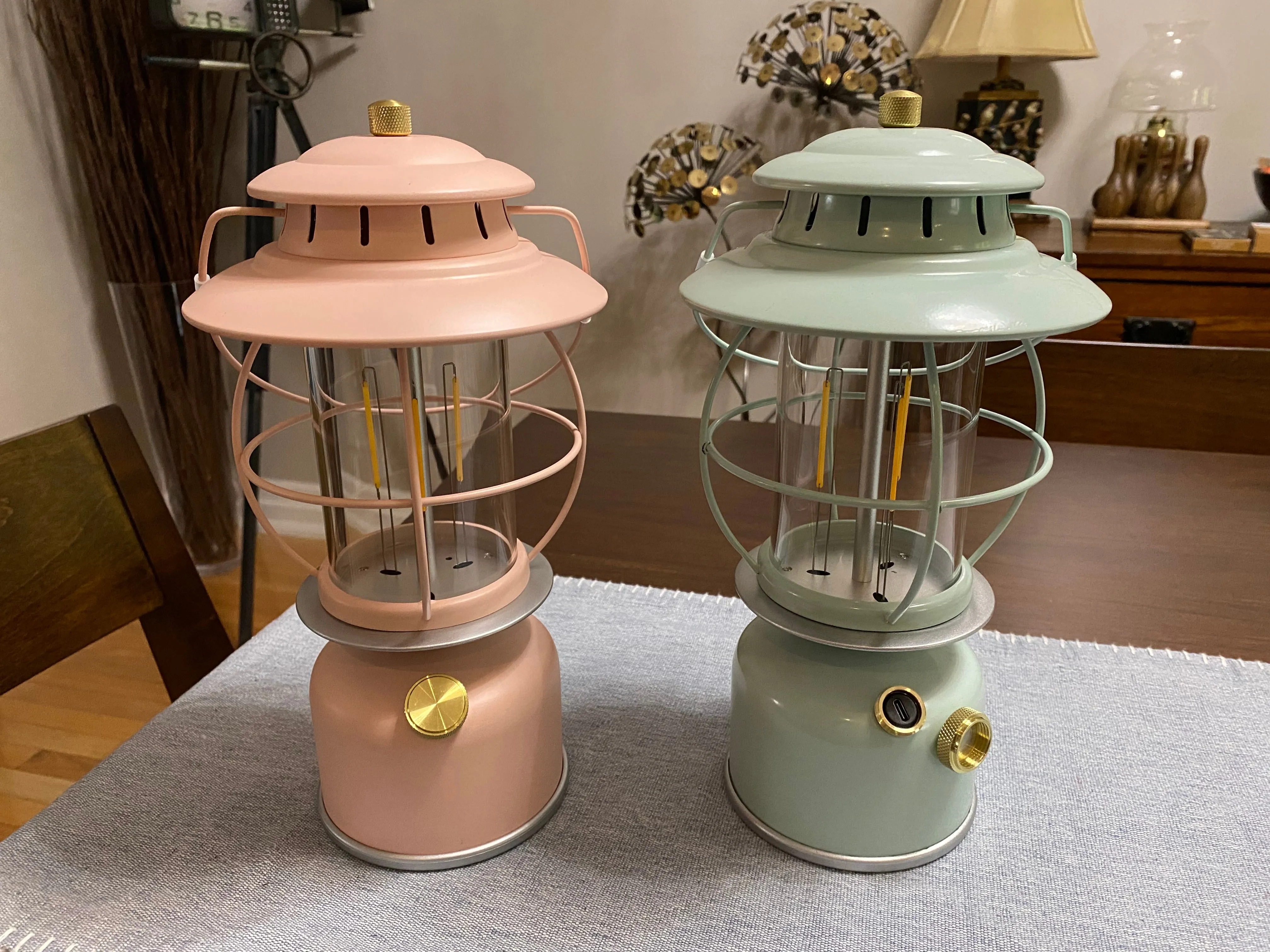 Saturn camping Lantern by Peterson Housewares & Artwares
