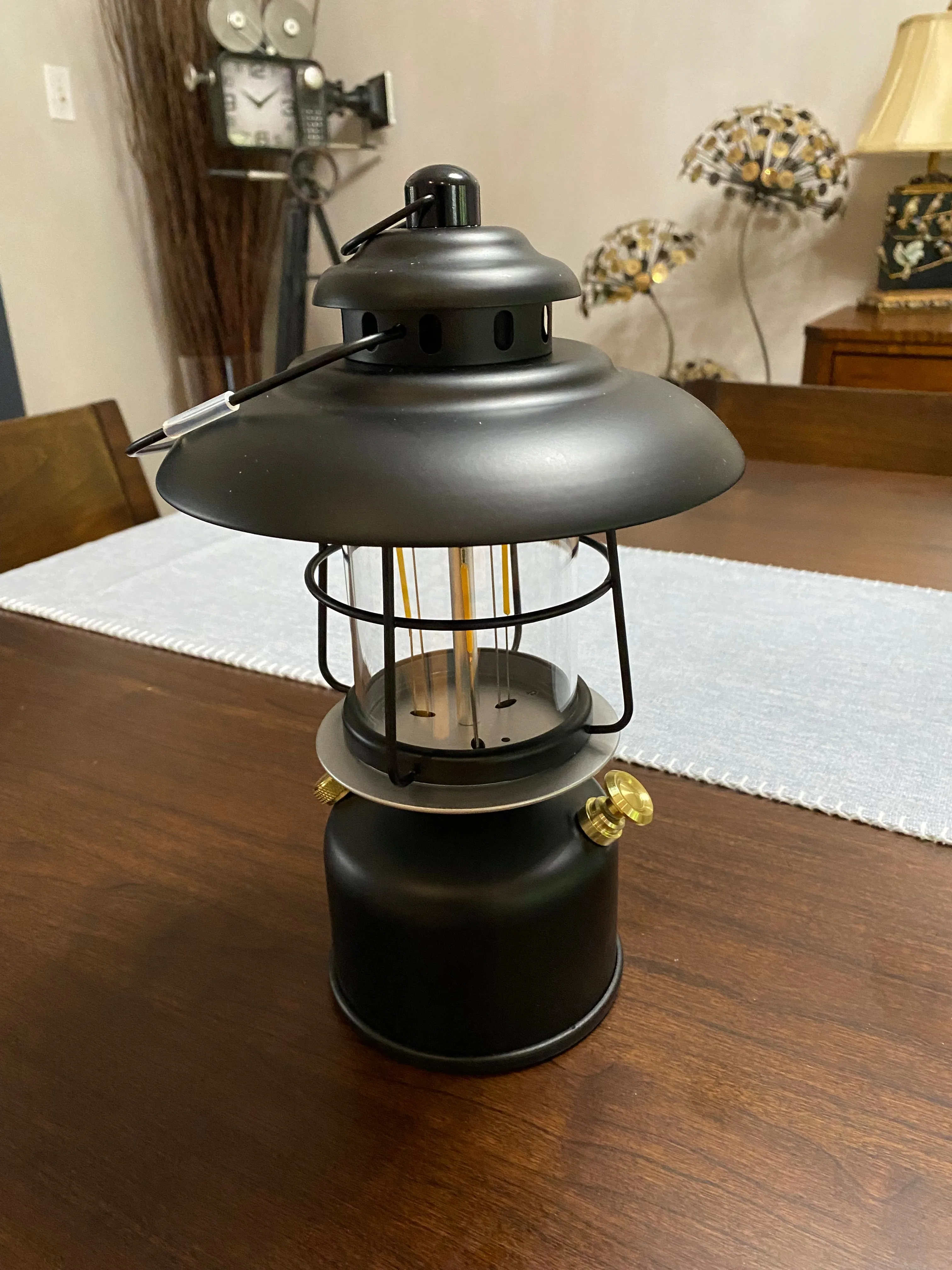 Saturn camping Lantern by Peterson Housewares & Artwares