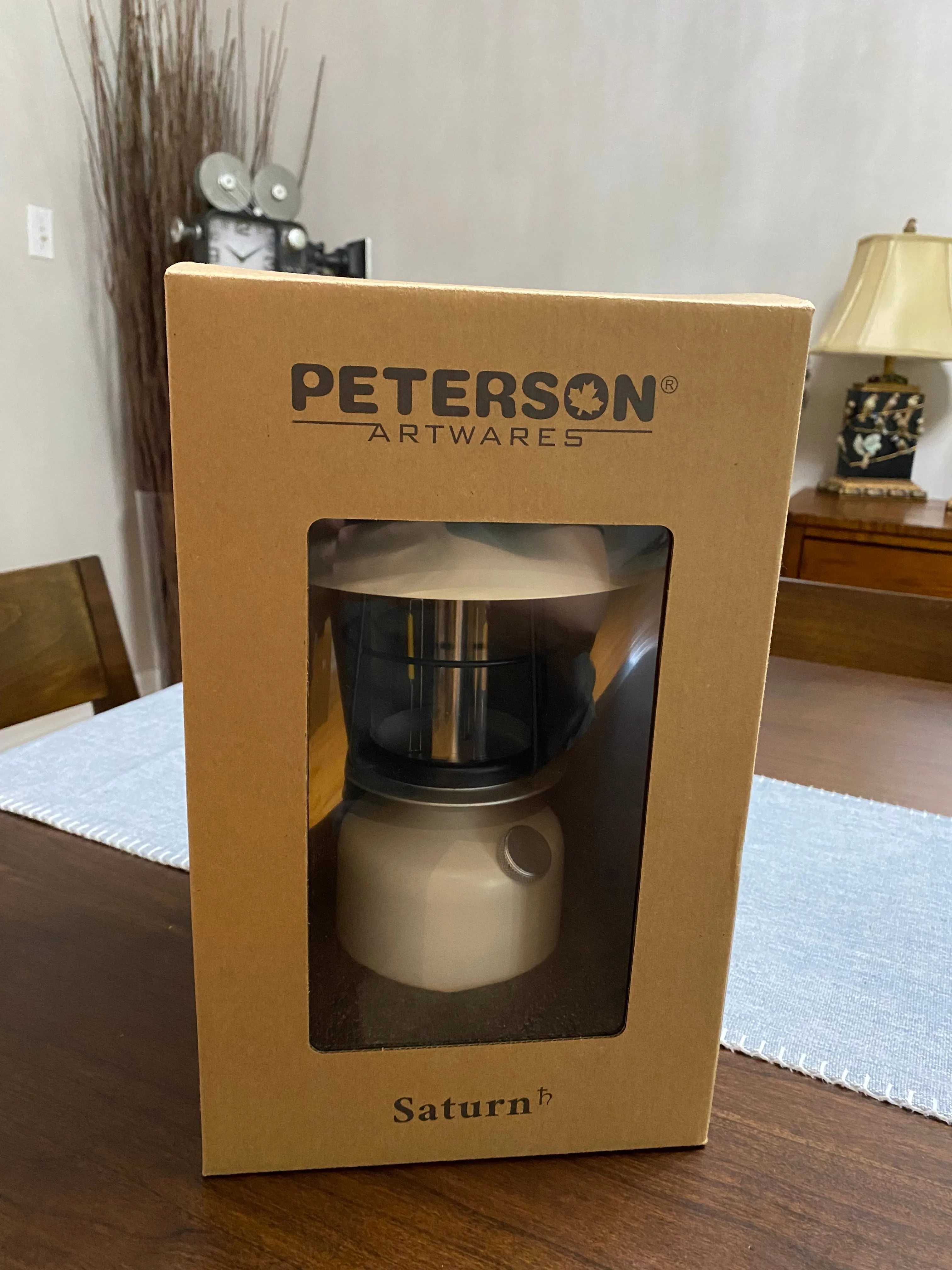 Saturn camping Lantern by Peterson Housewares & Artwares