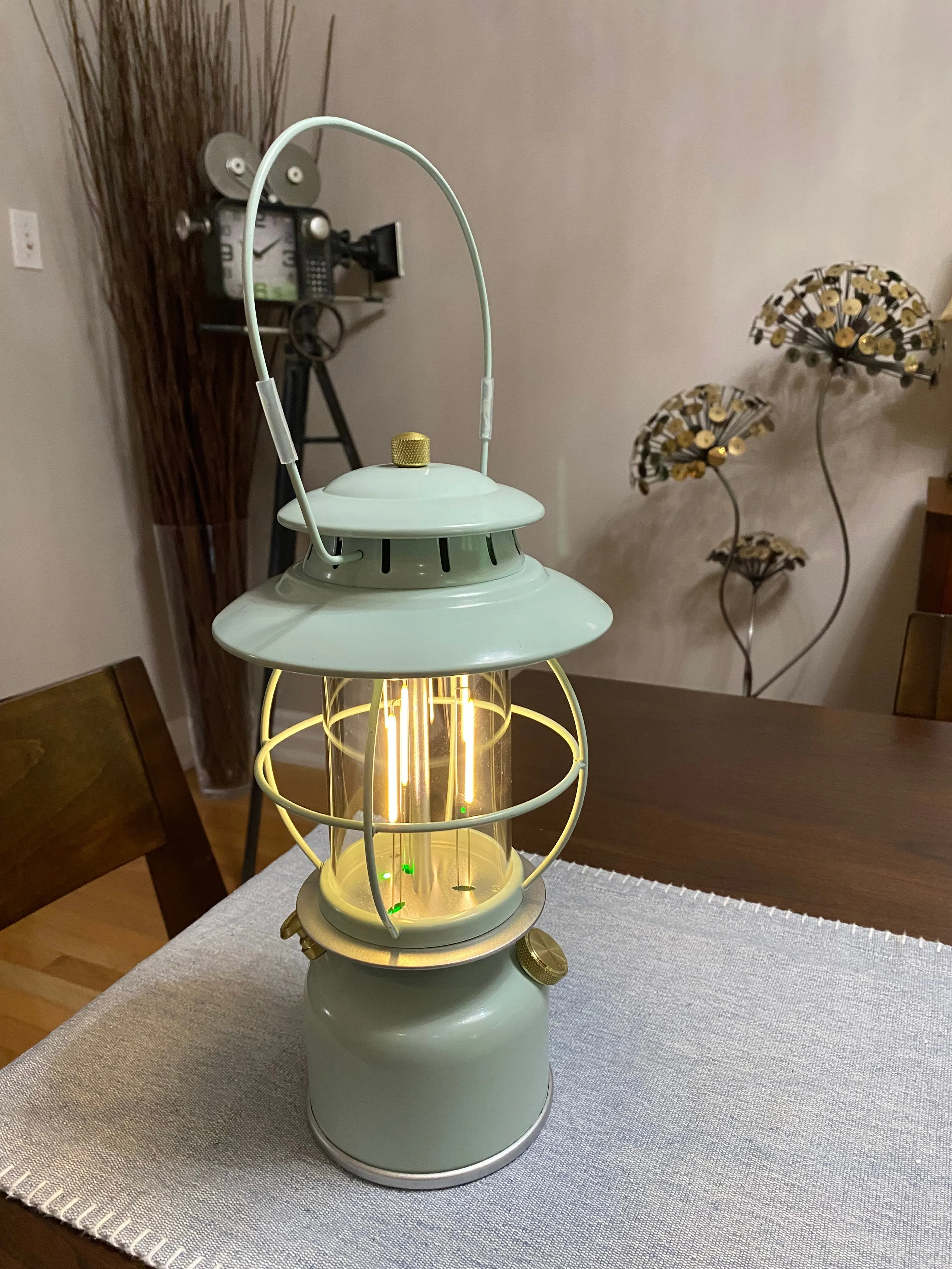 Saturn camping Lantern by Peterson Housewares & Artwares