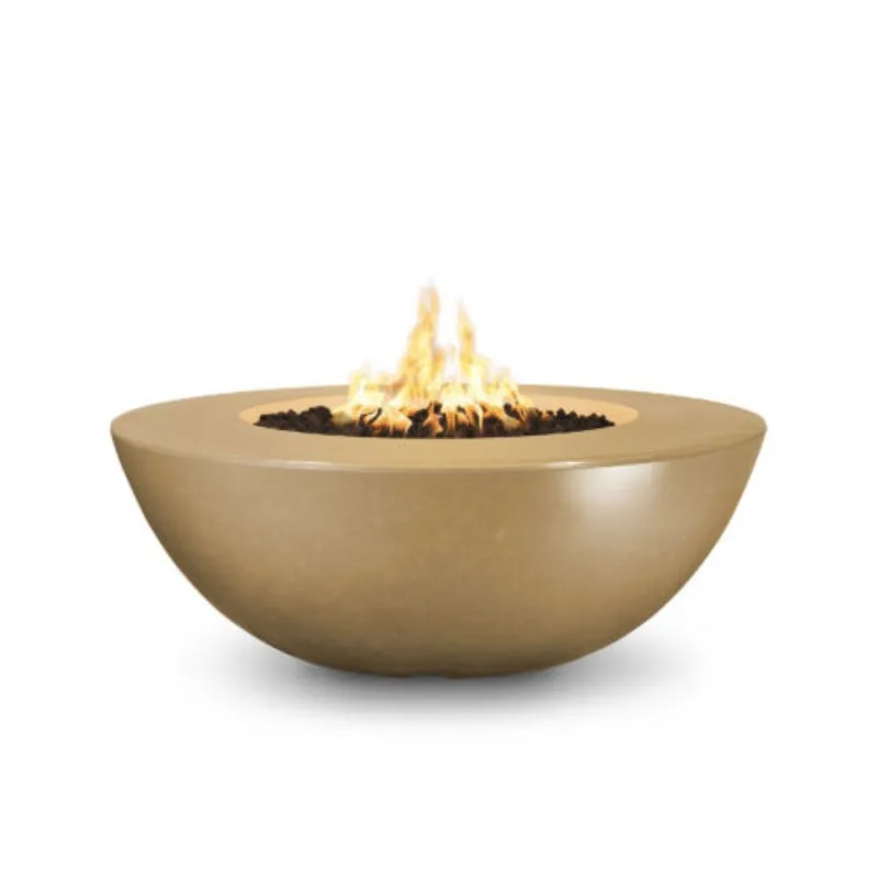 Savannah Fire Pit - GFRC Concrete | 60" Wide Ledge