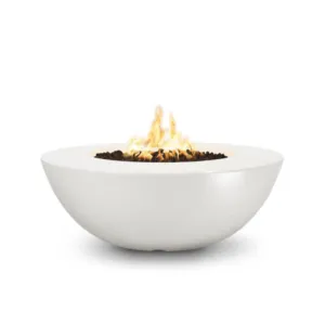 Savannah Fire Pit - GFRC Concrete | 60" Wide Ledge