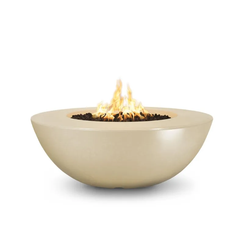 Savannah Fire Pit - GFRC Concrete | 60" Wide Ledge