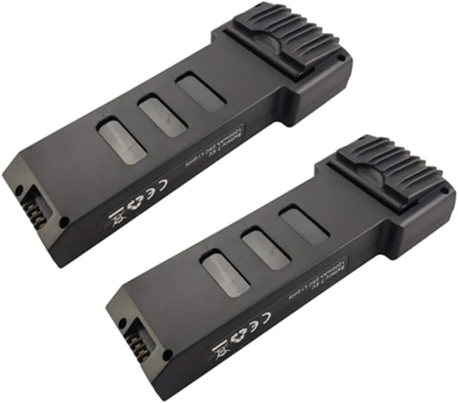 sea jump 2PCS 7.4V 1200mAh Lithium Battery for E511 E511S RC Folding Quadcopter Spare Parts RC Helicopter Drone Battery