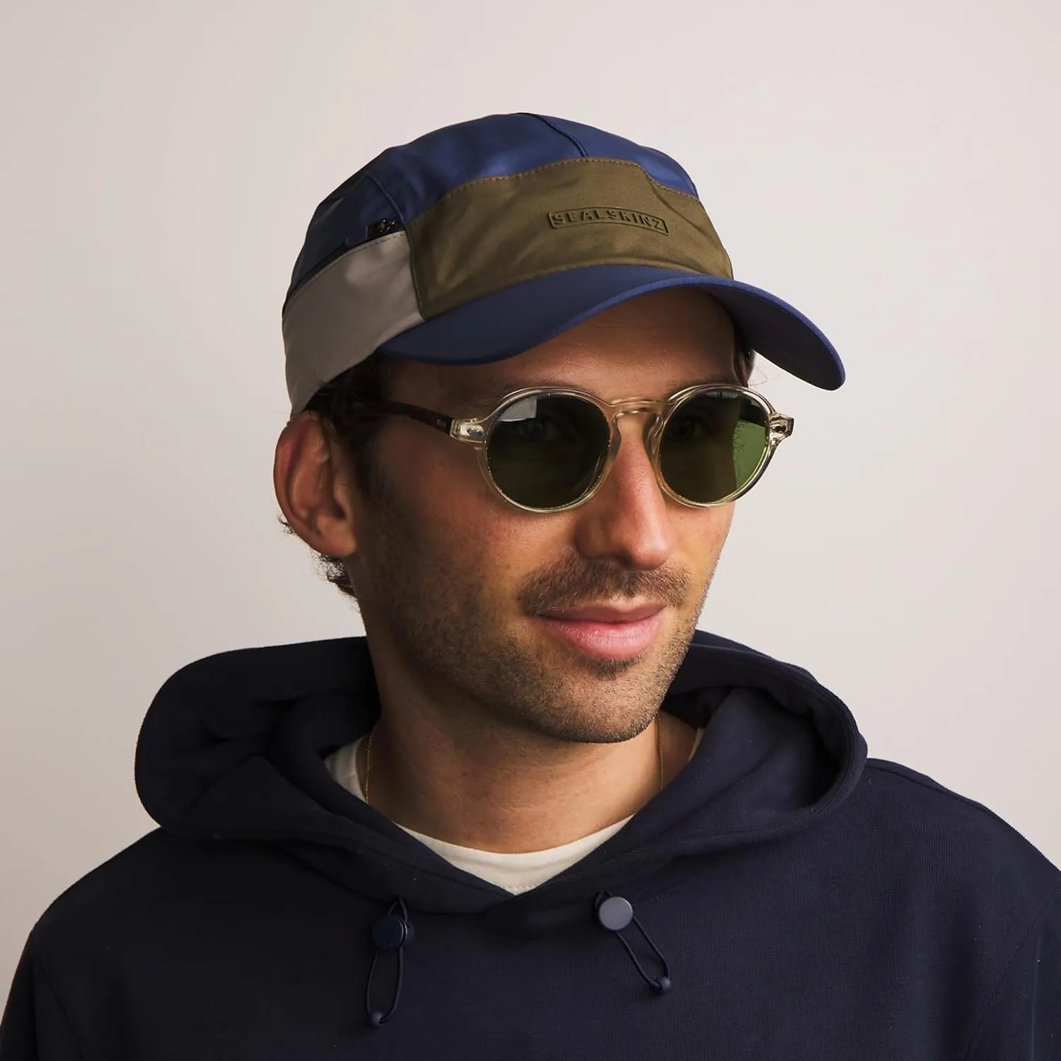 SEALSKINZ | Scole | Waterproof All Weather Zipped Pocket Cap Hat | Outdoor Headwear | Running & Hiking | Includes Zip Pocket
