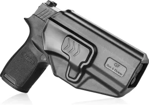 Sig P320 Holster - Fits Compact/Sub-Compact 9mm/.40, Outside Waistband Carry, Adjustable Cant/Index Finger Release, Right Hand