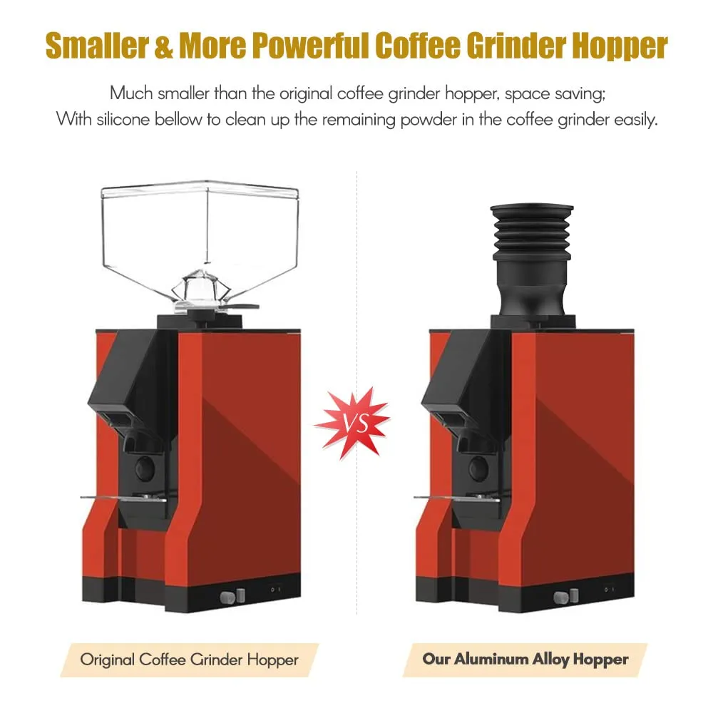 Single Dose Funnel Coffee Grinder Coffee Grinder mmg Accessories Replacement Funnel Clean Collect Coffee Grounds for MAZZER Mini Coffee Grinder (Type 3)