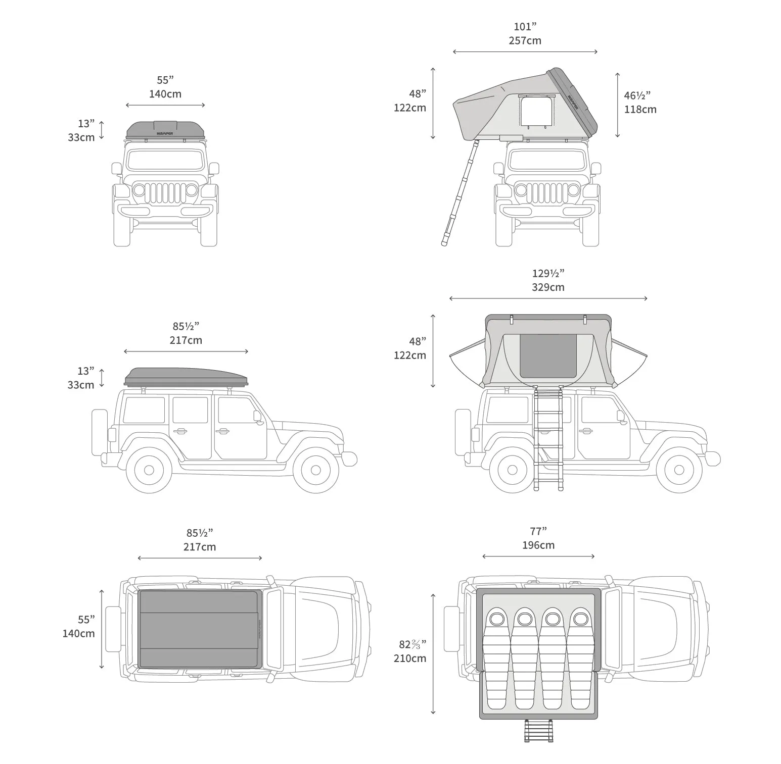 Skycamp 3.0 (4 person) - by iKamper