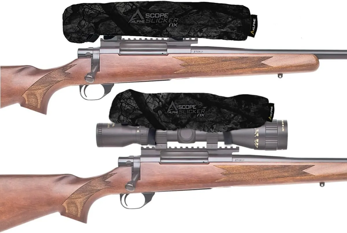 Slicker NX and NX2 Hunting Rifle Scope Cover | Sizes: Medium fits 12"- 17", Large fits 14"- 20"
