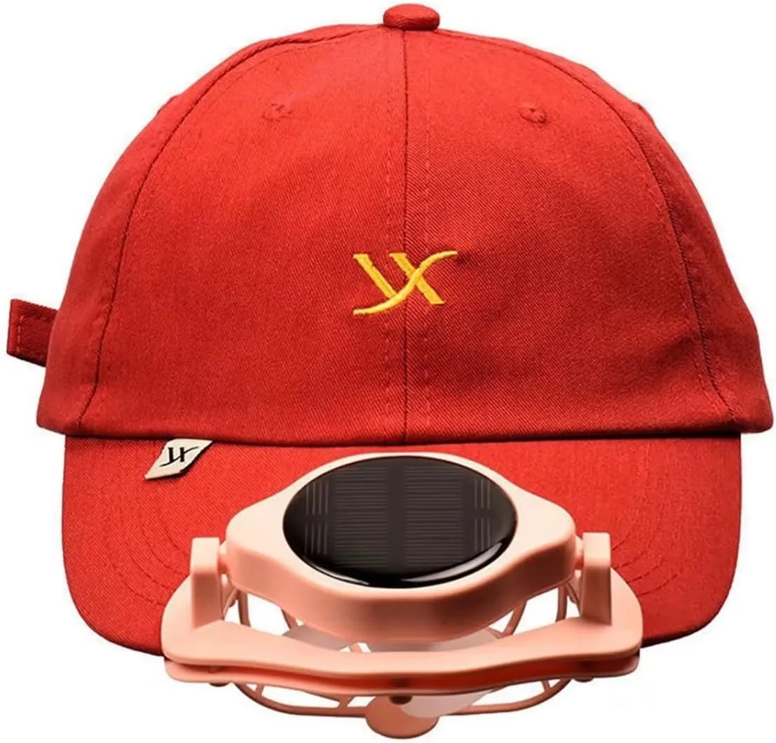 Solar Fan hat Baseball Cap with Fan Snapback Casual Outdoor Hat Summer Sun Cap