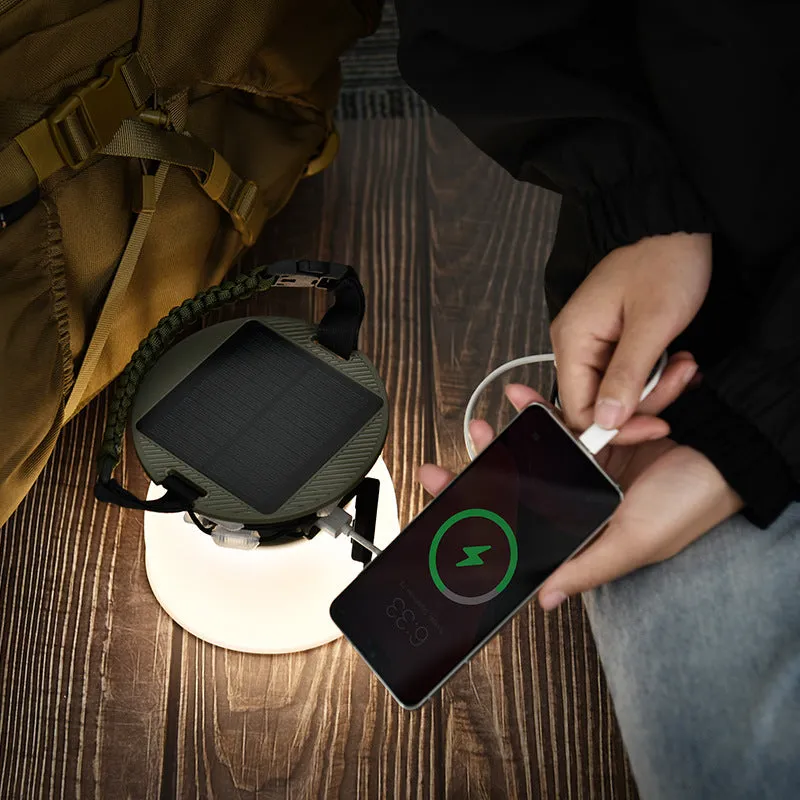 Solar Top-quality at low price Global shipping Multifunctional Energy Colorful Camping Camping RGB Lights
