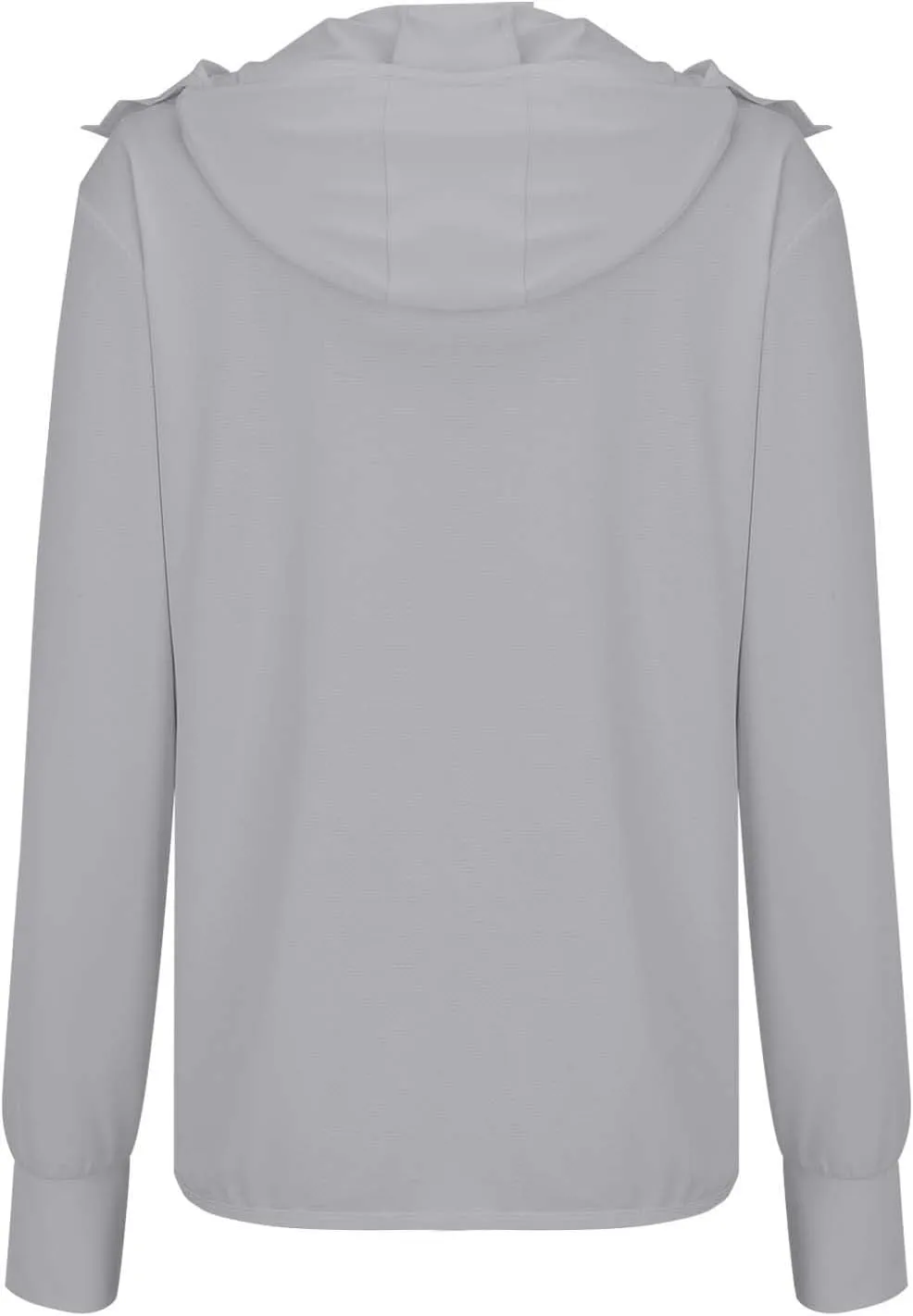 SPF Shirts for Women Long Sleeve UPF 50  Sun Protection Hoodies Jacket Lightweight Full Zip Cooling Rash Guard Pockets