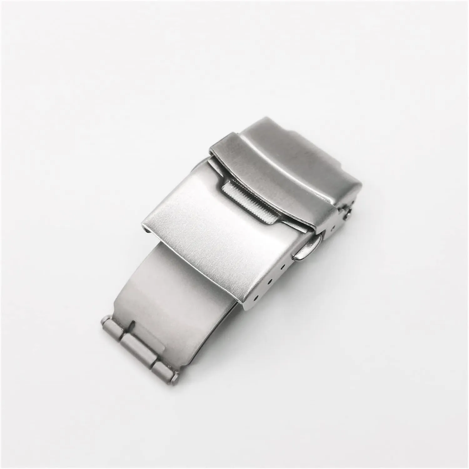 Stainless Steel Watch Accessories Fold Watch Band Buckle Double Click Watchband Push Clasp Button Clasp Buckles Clasp
