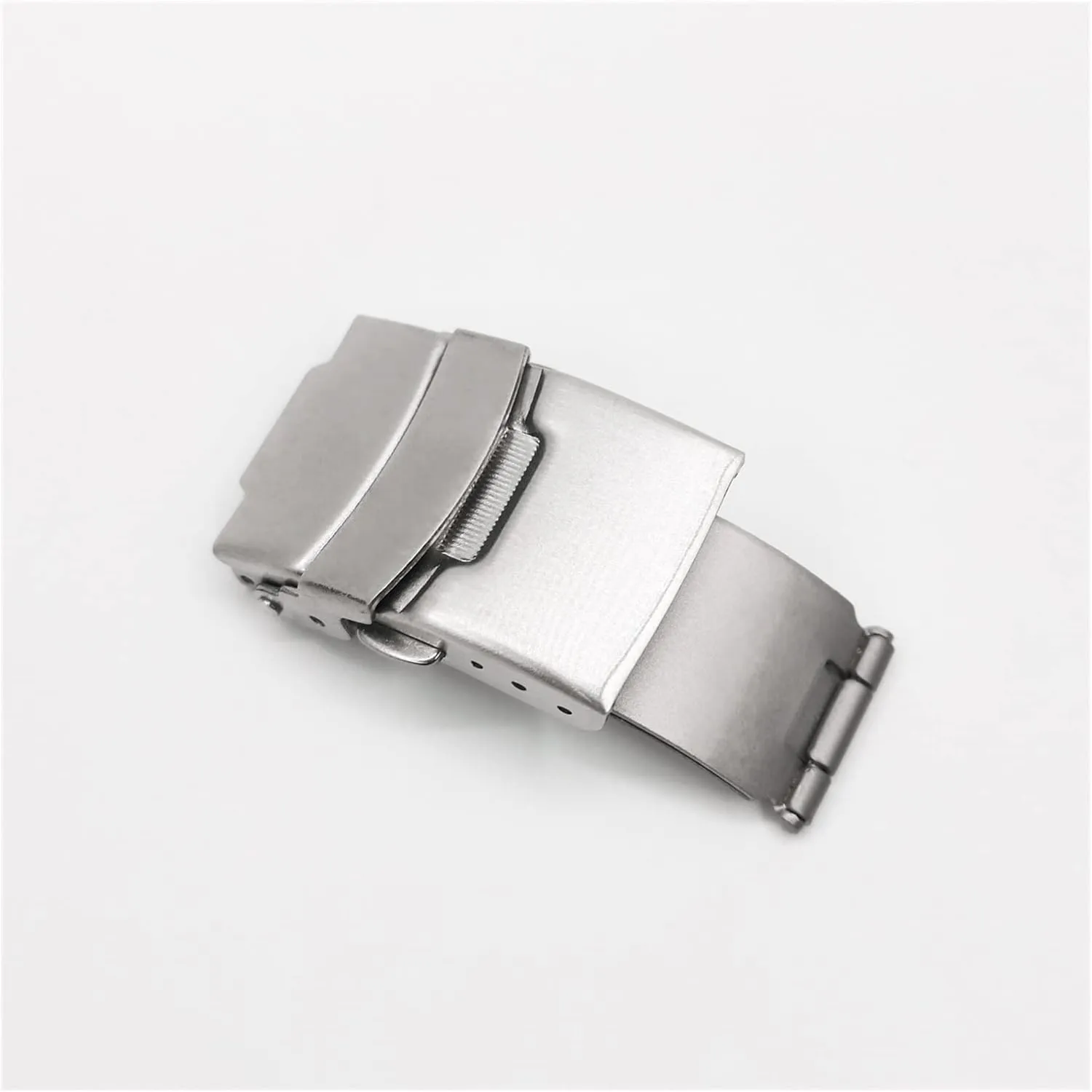 Stainless Steel Watch Accessories Fold Watch Band Buckle Double Click Watchband Push Clasp Button Clasp Buckles Clasp