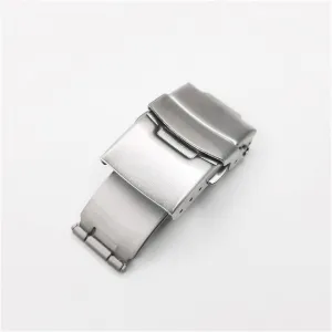 Stainless Steel Watch Accessories Fold Watch Band Buckle Double Click Watchband Push Clasp Button Clasp Buckles Clasp
