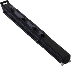 Steamboat Travel Hard Ski Case for 1 Pair of Skis with Poles. Integrated Handles, Wheels For Easy Transport