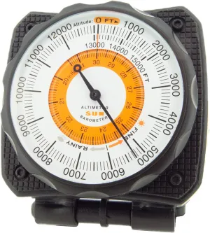 Sun Company AltiLINQ - Dashboard Altimeter and Barometer | Altimeter for Car and Truck | Reads Altitude from 0 to 15,000 Feet