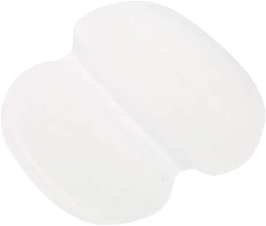 Sweat Pads for Under Breasts, Disposable Underarm Sweat Absorbent Pads Unisex Cotton Armpit Sweat Guard (60PCS)