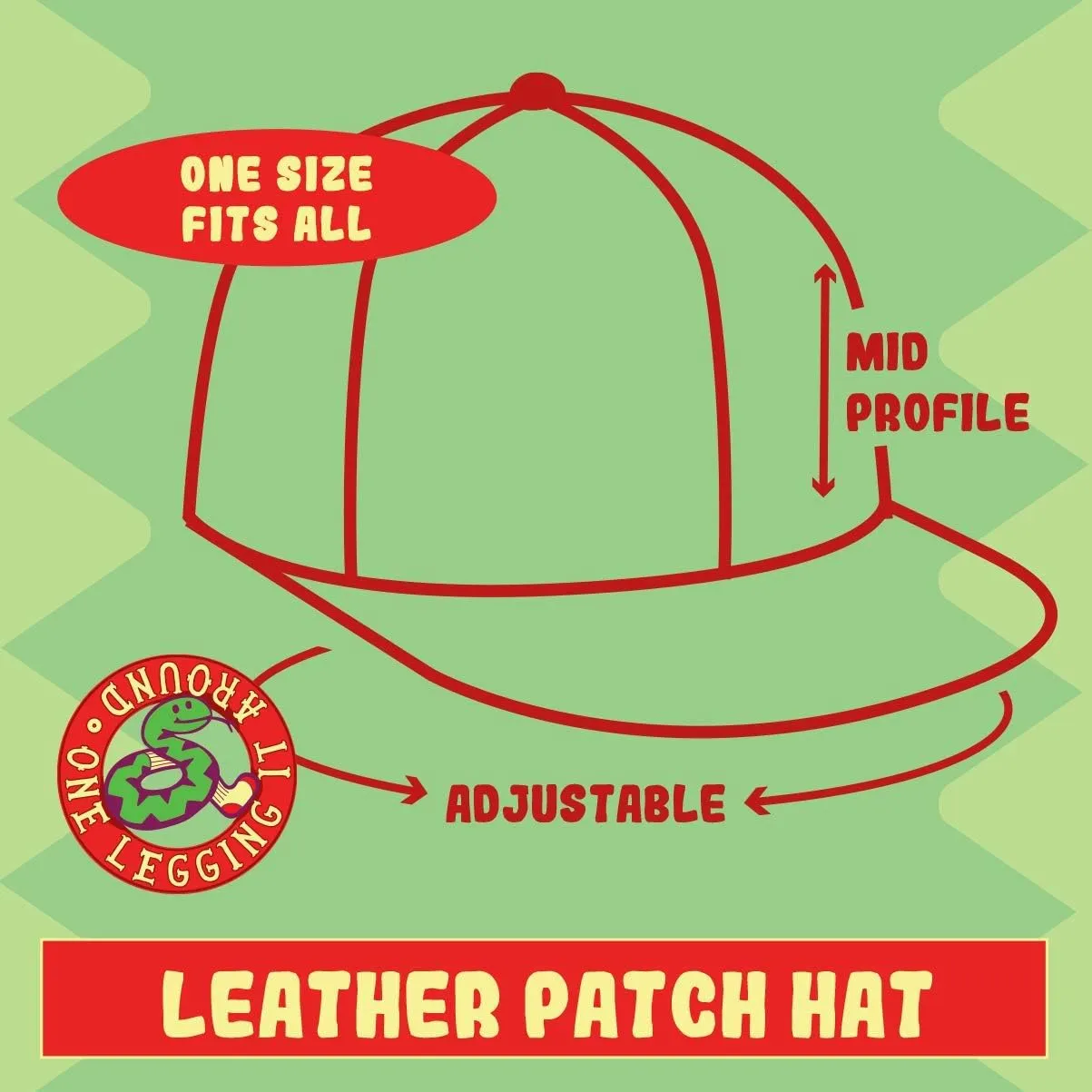 Switch Inspector AF - Leather Black Patch Engraved Trucker Hat