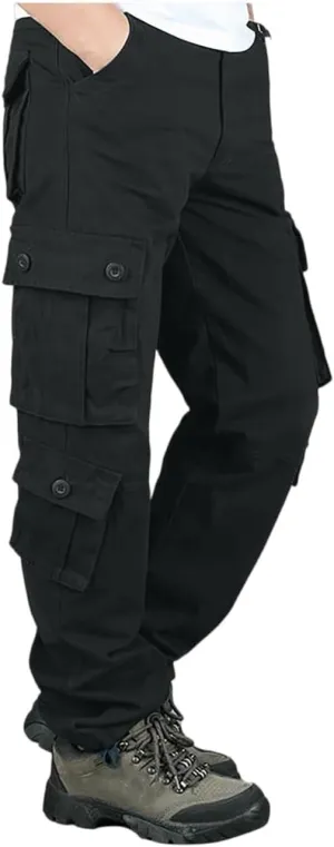 Tactical Pants for Men Stretch Ripstop Waterproof Utility Cargo Hiking Pants Lightweight Work Pant Fishing with Pockets