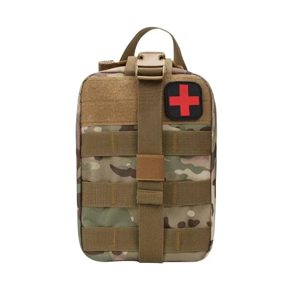 Tactical Waist Pack Camping Climbing Bag Black Emergency Case Outdoor Water First Aid Kits Travel Oxford Cloth